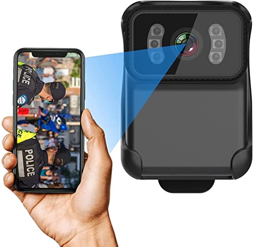 Mini WiFi Body Cam with Night Vision, 64G Card