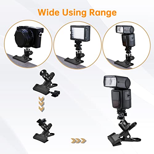 Camera Clamp Mount with Swivel Ball Head
