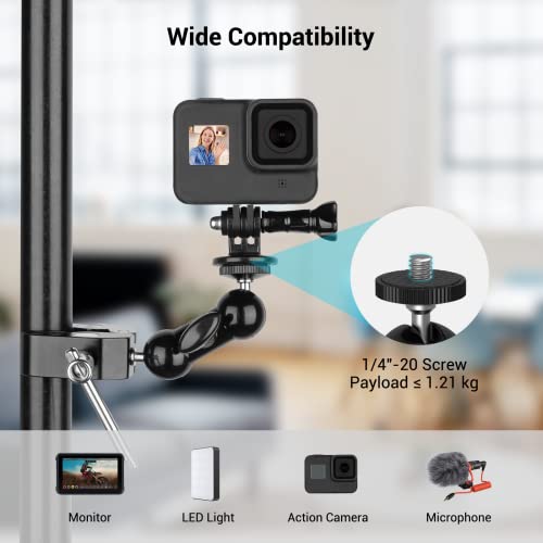 SMALLRIG Cool Ballhead Super Clamp Mount