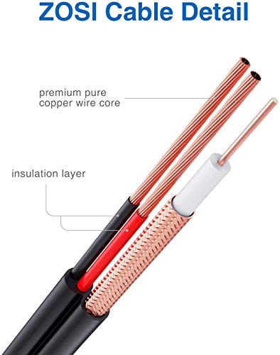 ZOSI 60ft All-in-One Security Camera Cable
