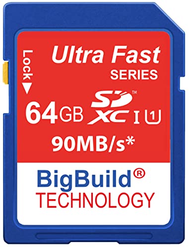 64GB Ultra Fast Memory Card Canon EOS 2000D, 4000D
