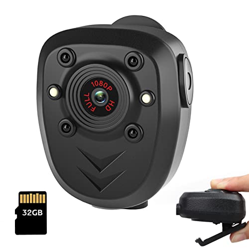 Anorwlts Mini Body Camera with Night Vision