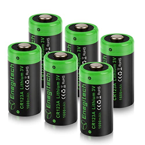 CR123A 3V Lithium Battery - 6 Pack