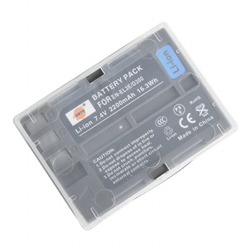 DSTE® EN-EL3e Battery for Nikon DSLR Camera