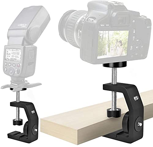 UTEBIT C Clamp Camera Mount with Swivel Ball Head