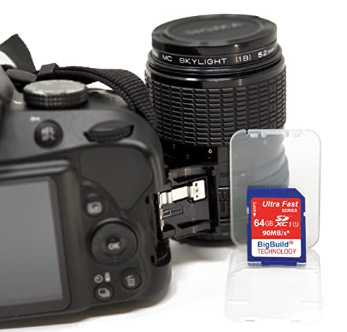 64GB Ultra Fast Memory Card Canon EOS 2000D, 4000D