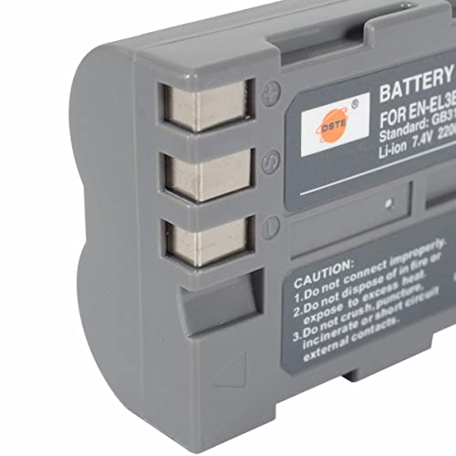 DSTE® EN-EL3e Battery for Nikon DSLR Camera
