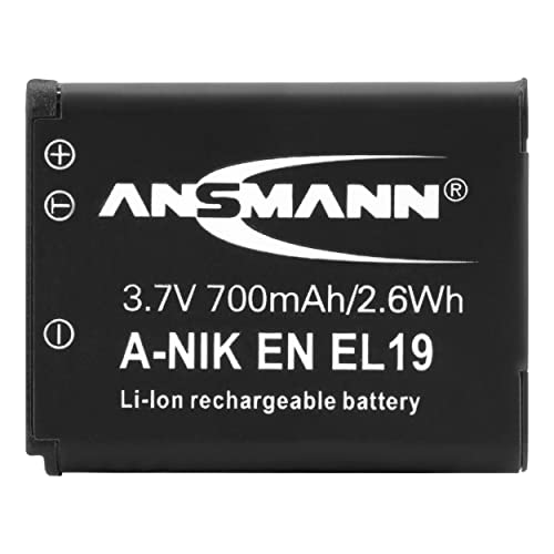 ANSMANN Li-Ion Camera Battery for Nikon Coolpix - 5YR