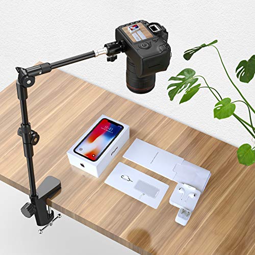 Flexible Webcam Stand with Phone Holder and 5/8" Screw