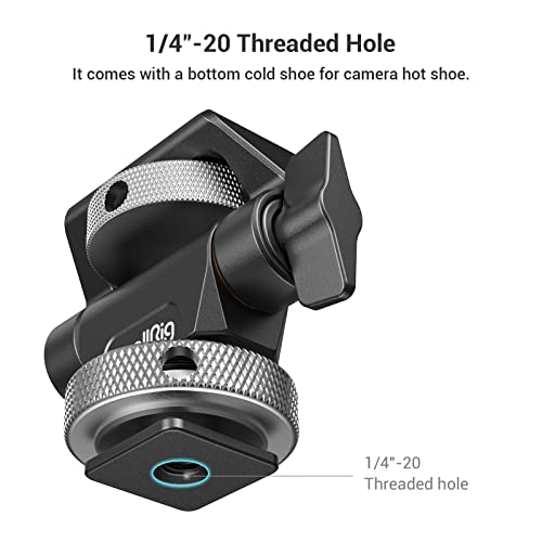 SMALLRIG Camera Monitor Mount with Cold Shoe Adapter