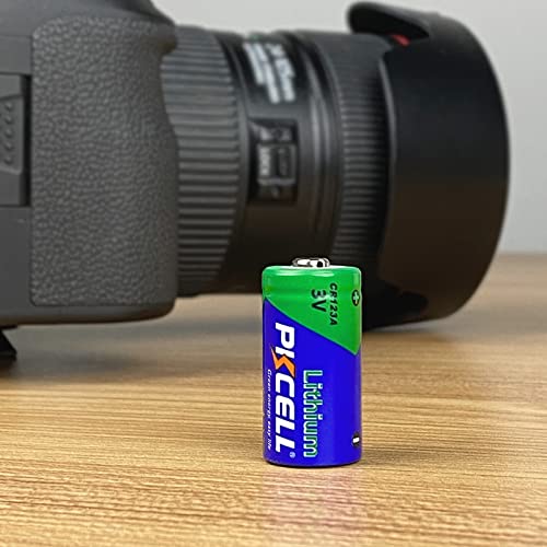 CR123A Lithium Battery - 2 Packs, 1500mAh