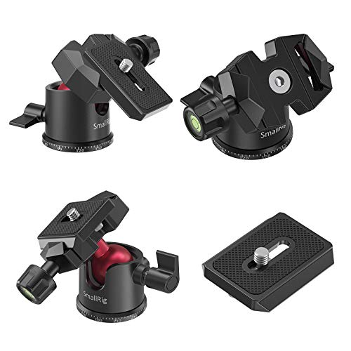 360° Panoramic Mini Ball Head with Arca-Type QR Plate