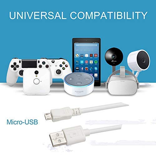 10m Micro USB Power Cable for Security Cameras