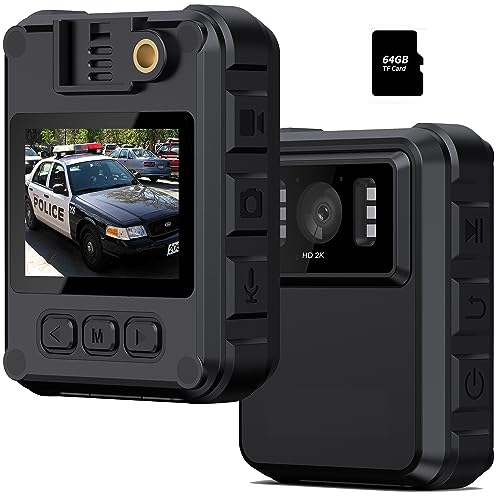 High Resolution 1296P Body Camera with LCD