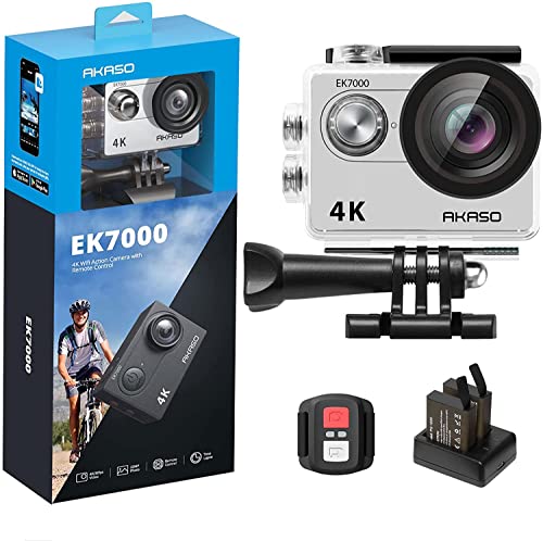 AKASO EK7000: Ultra HD 4K Camera | Silver
