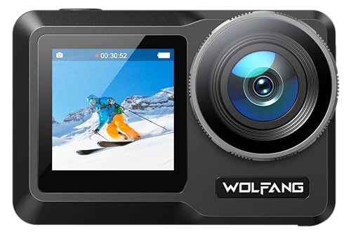 WOLFANG GA460 6K Action Cam: Waterproof, Wide Angle - Buy Now!