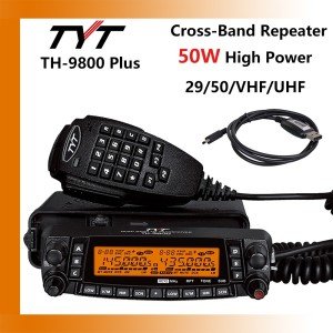 TYT TH-9800 plus 29/50/144/430 MHZ QUAD BAND TRANSCEIVER Mobile Car Radio