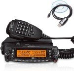 Dual Band VHF UHF Mobile Transceiver 50W 40W 758 Channels Cross Band Repeat