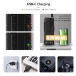 2 Pack BAOFENG UV-25 Walkie Talkie Tri-Band Wireless 10W Frequency Copy USB-C Charger Goose Tube Gain Antenna Powerful Long Range Ham Radios