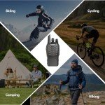 BAOFENG BF-888S Two Way Radio Long Range 16 CH Baofeng Radio and Tenway Covert Air Acoustic Tube Earpiece (Pack of 10)