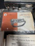 Vintage Johnson messenger 323 transistor two way radio transceiver Part 95
