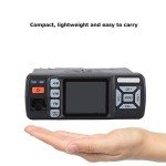Car Walkie Talkie, Dual Band 400-470MHz Mini Mobile Transceiver Two-Way Radios with Hand Microphone.
