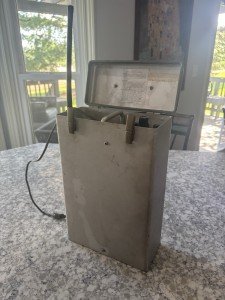 Vintage VHF Ground-to-Air Radio Transceiver 130.85 MHz Airband Civil Defense