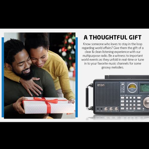 Eton Elite 750: Classic AM/FM/LW/VHF Radio, SSB, 1000 Channels