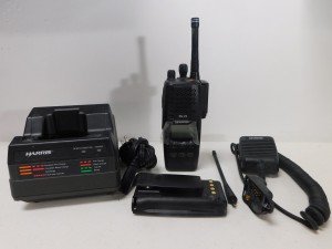 Harris XG-25P UHF 380-470mhz P25+EDACS Digital Portable radio Phase 1+2, AES,DES