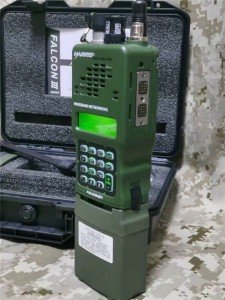 US Stock HARRIS TCA PRC 152A Radio Metal VHF UHF+KDU keyboard Display Unit 15W