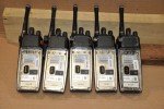 Harris XG-25 Radio Model DPXG-PDU1B 378-470 MHz UHF Full Keypad lot of 5