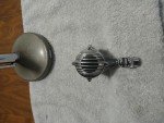 VINTAGE OLD STATIC MICROPHONE DN-50 WITH STAND UG8 STAND 