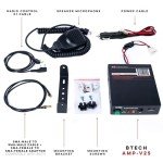 BTECH AMP-V25 Amplifier | 20-40W Power Boost for VHF (136-174MHz) | Compatible with Handheld Radios | Amplifies Analog and Digital Modes | Ideal for Mobile, Field, & Home Use