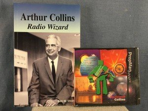 COLLINS SPECIAL: Arthur Collins Radio Wizard & Propman Rockwell Collins Radio Co