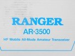 Ranger AR-3500 Vintage Ham Radio HF All-Mode Transceiver + Box (powers up)