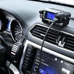 Radioddity DB25-G GMRS Mobile Radio, 25 Watts Two Way Radio Long Range, Quad Watch, GMRS Repeater Capable, with Dual Band Scanning Receiver, for Car Vehicle, Off Road, Overlanding Black