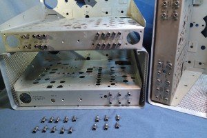 Collins Radio 75S-3 Set Replacement Nickel Plated Brass RCA Input-Output Jacks