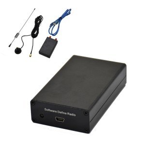 100KHz-1.7GHz Software Defined Radio Tuner Receiver UV HF RTL SDR USB& Cable b