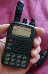Good all bands all modes Yaesu VR-500 wide band receiver. Minor scratch on LCD .