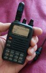 Good all bands all modes Yaesu VR-500 wide band receiver. Minor scratch on LCD .