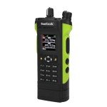 HAMGEEK APX-8000 12W Dual Band Radio VHF UHF Walkie Talkie with Dual PTT Duplex Working Mode (Green)