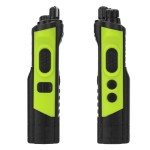 HAMGEEK APX-8000 12W Dual Band Radio VHF UHF Walkie Talkie with Dual PTT Duplex Working Mode (Green)