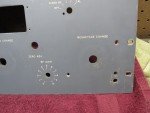 Vintage Collins R-390A HAM Radio Receiver Froont Panel Face Plate