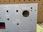 Vintage Collins R-390A HAM Radio Receiver Froont Panel Face Plate