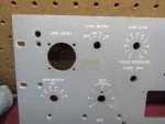 Vintage Collins R-390A HAM Radio Receiver Froont Panel Face Plate