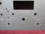 Vintage Collins R-390A HAM Radio Receiver Froont Panel Face Plate