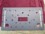 Vintage Collins R-390A HAM Radio Receiver Froont Panel Face Plate