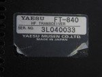 Yaesu FT-840 Vintage Ham Radio HF Transceiver (works well)