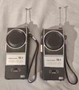 VINTAGE REALISTIC TRC-4 - LOT OF 2