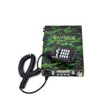 TWAYRDIO Dual Band VHF UHF Back Pack Mobile Transceiver Built-in 12000mAh Battery Dual PTT MIC Portable Ham Amateur Radio with Software, Programming Cable, Mobile Antenna and SO239 to PL259 Adapter